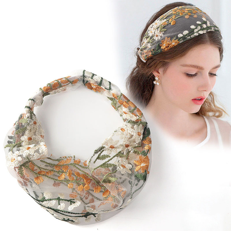 Embroidery Knot - Повязка для волос женская в этническом