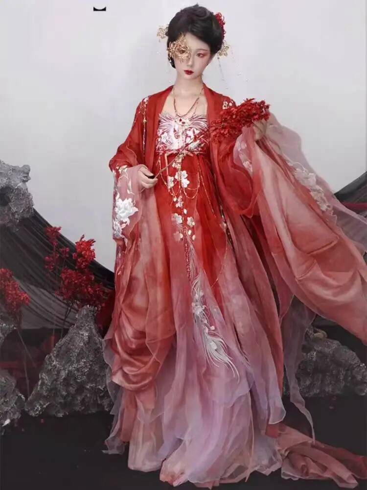 Embroidery Cotton - Женское роскошное платье Hezi с тяжелой