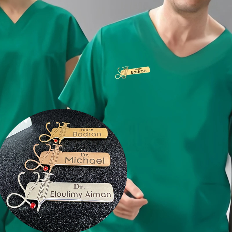 Embroidery Names - WLP профессиональная брошь, булавки для доктора