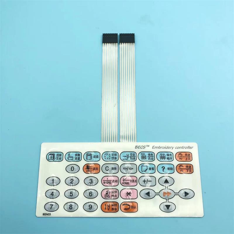 Embroidery Operator - Кнопка управления бытовой машиной, пленочный экран,