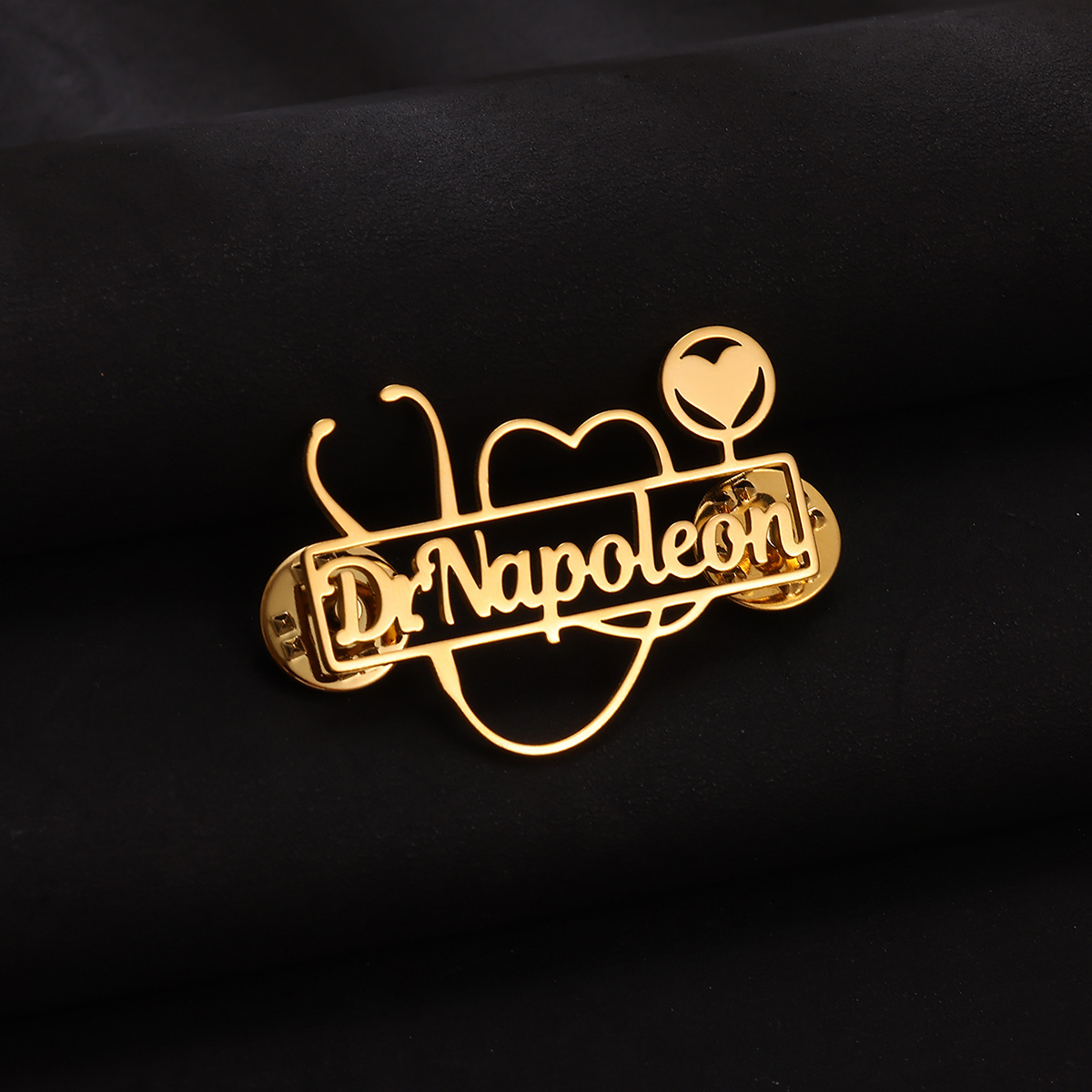 Брошь в виде стетоскопа на зак – обзор и цена Embroidery Names