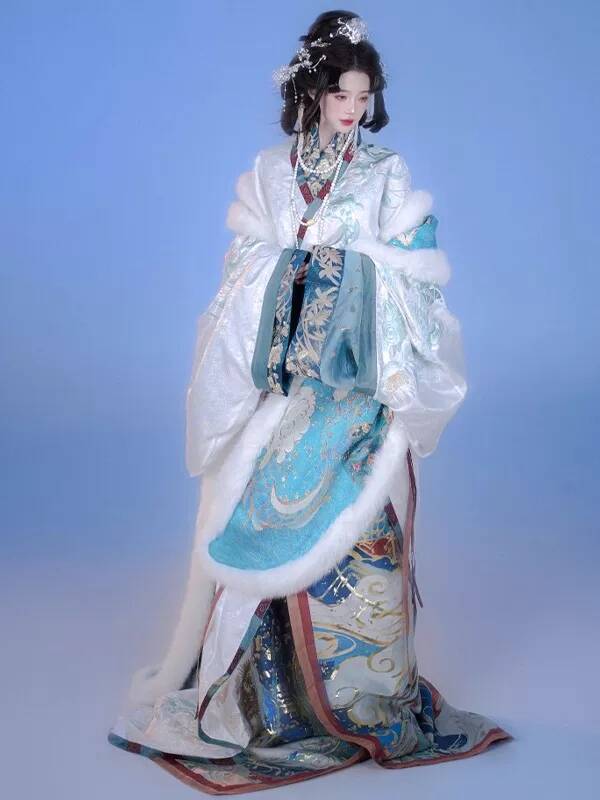 Новое женское ханьфу Zhan Guo: – обзор и цена Embroidery Cotton