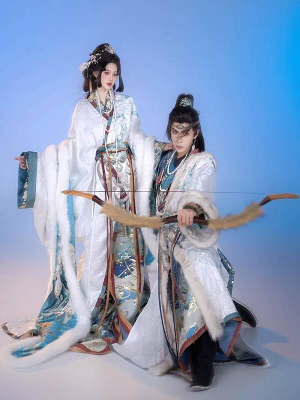 Новое женское ханьфу Zhan Guo: – обзор и цена Embroidery Cotton