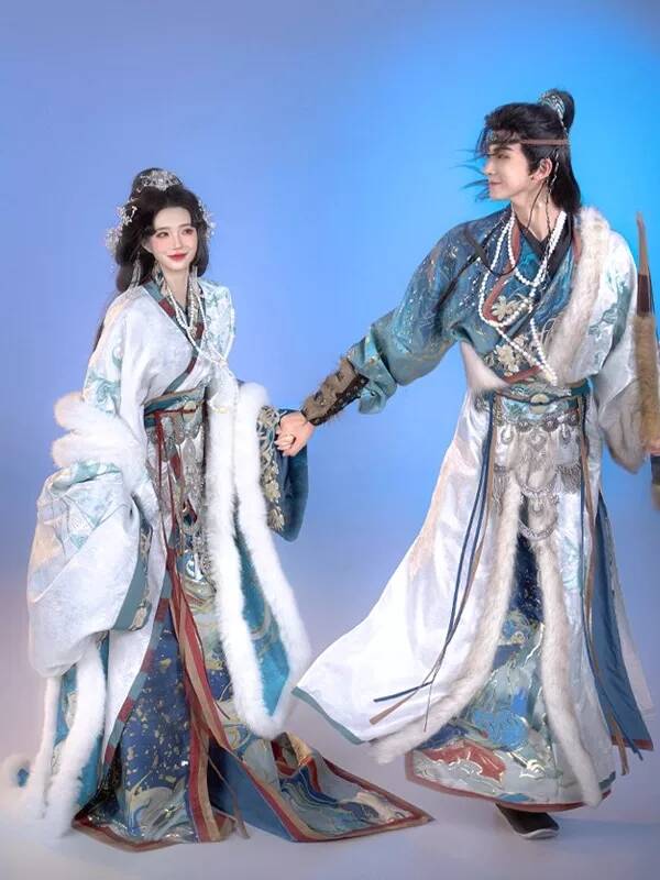 Новое женское ханьфу Zhan Guo: – обзор и цена Embroidery Cotton