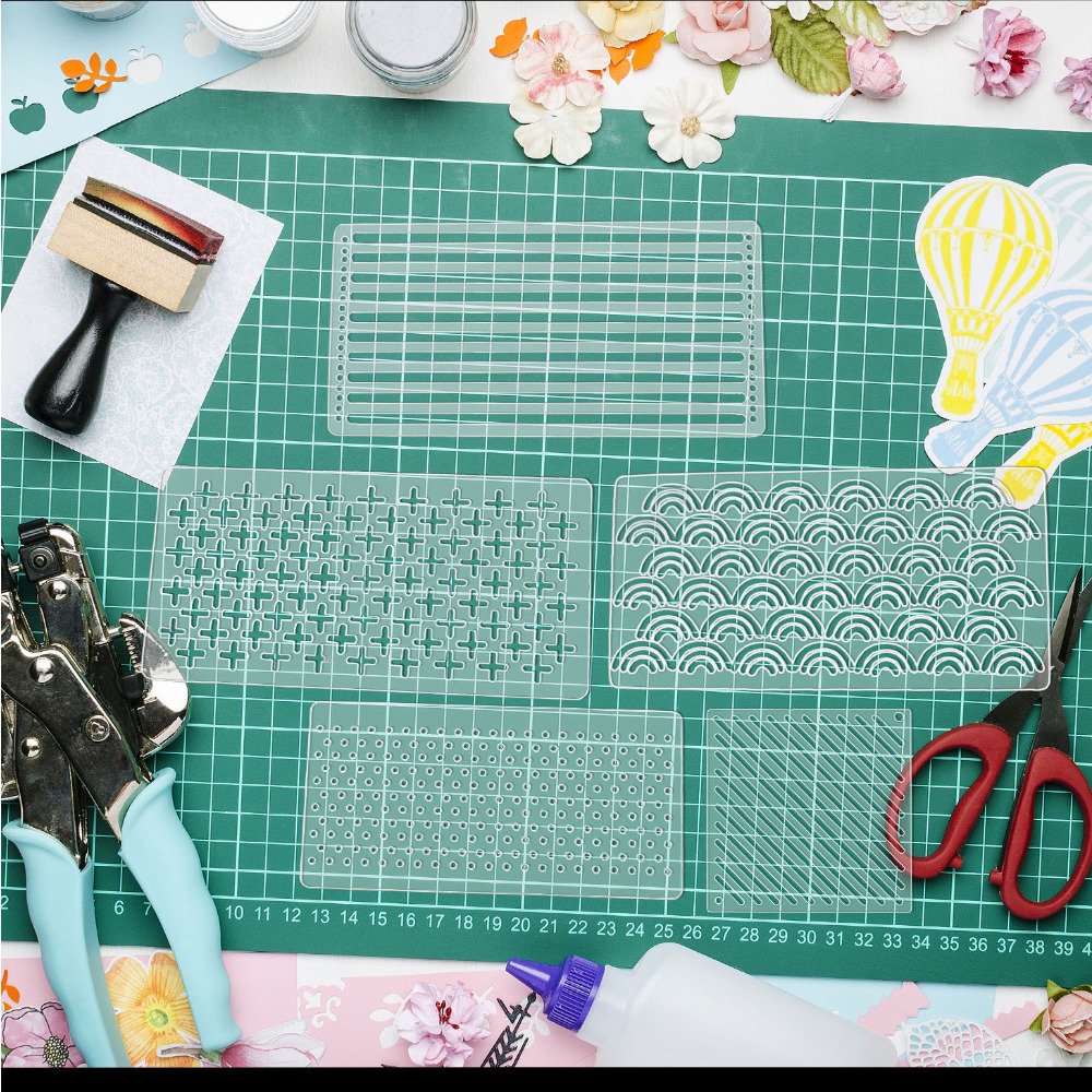 Акриловый трафаретный шаблон S – обзор и цена Embroidery Meaning
