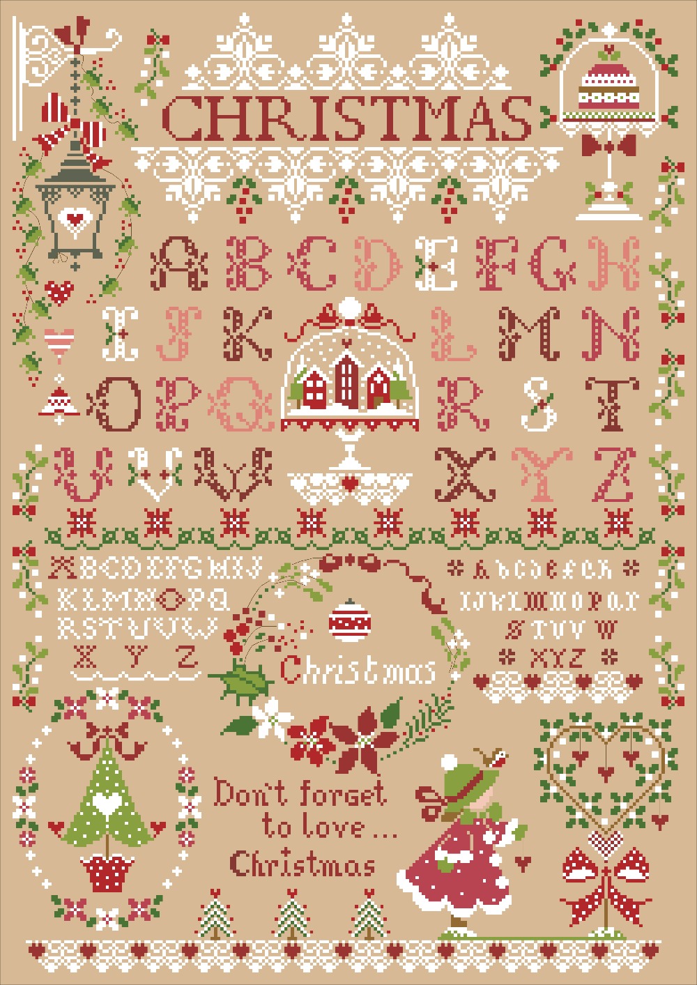 Рождественский набор для вышив – обзор и цена Embroidery Xmas Designs