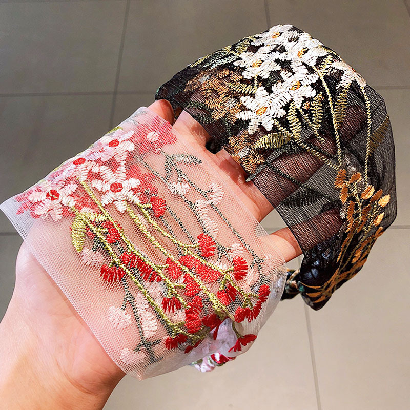 Повязка для волос женская в эт – обзор и цена Embroidery Knot