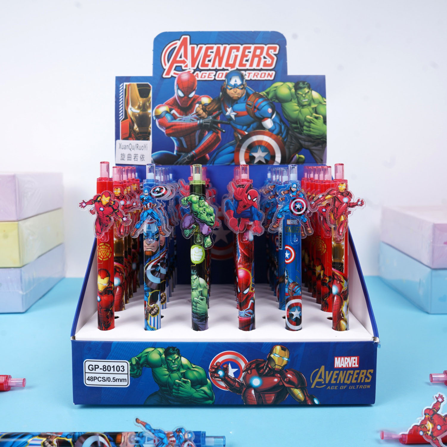 Набор гелевых ручек Marvel (12 – обзор и цена Embroidery Writing