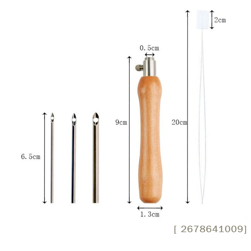 ⚑ Набор из 5 игл для вышивания – обзор и цена Punch Needle Handle