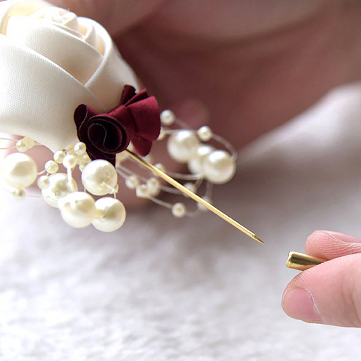 1 штука: мужская розовая бутон – обзор и цена Embroidery Knot