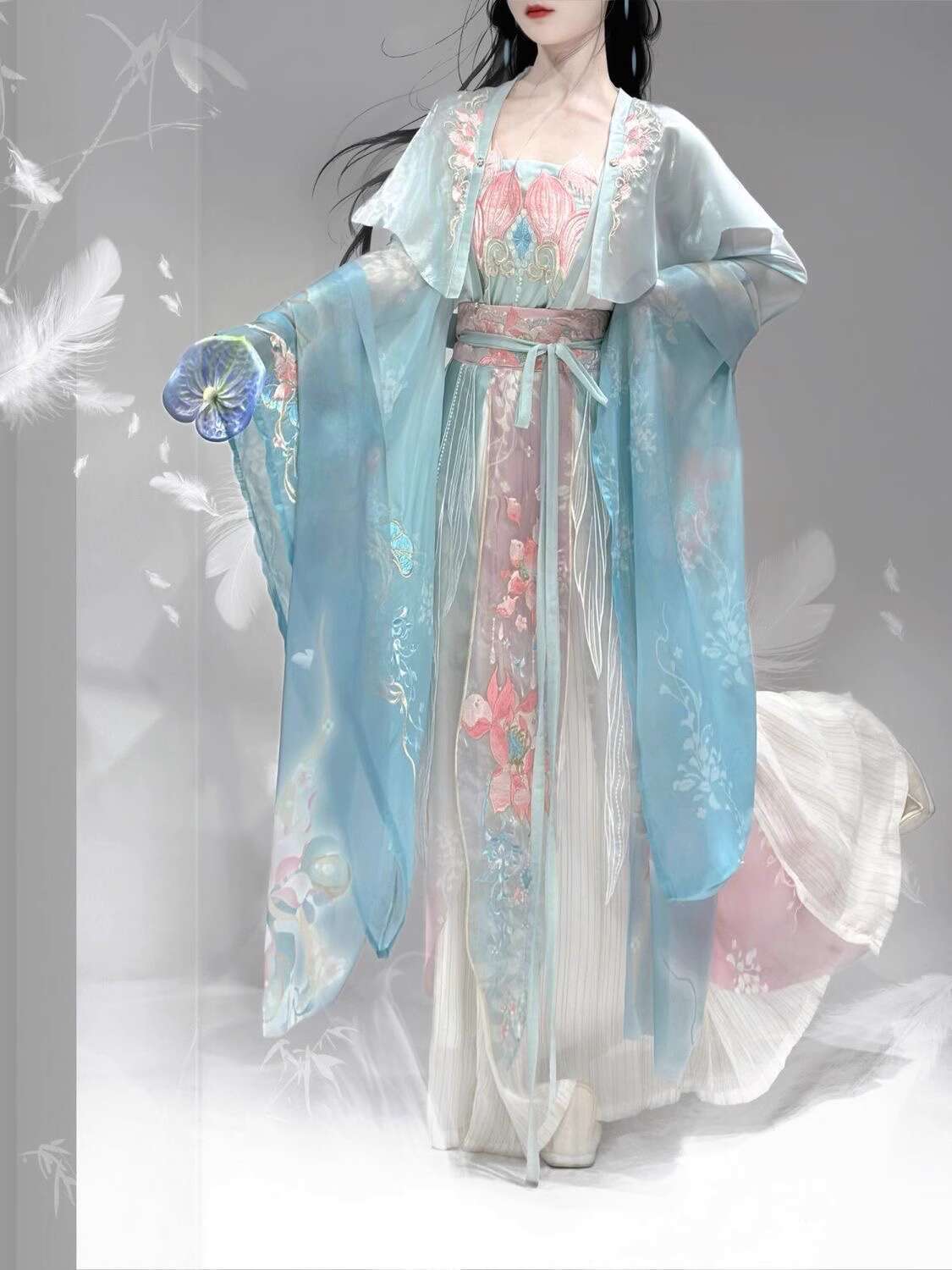 Новый Hanfu Wei Jinfeng, тяжел – обзор и цена Embroidery Cotton