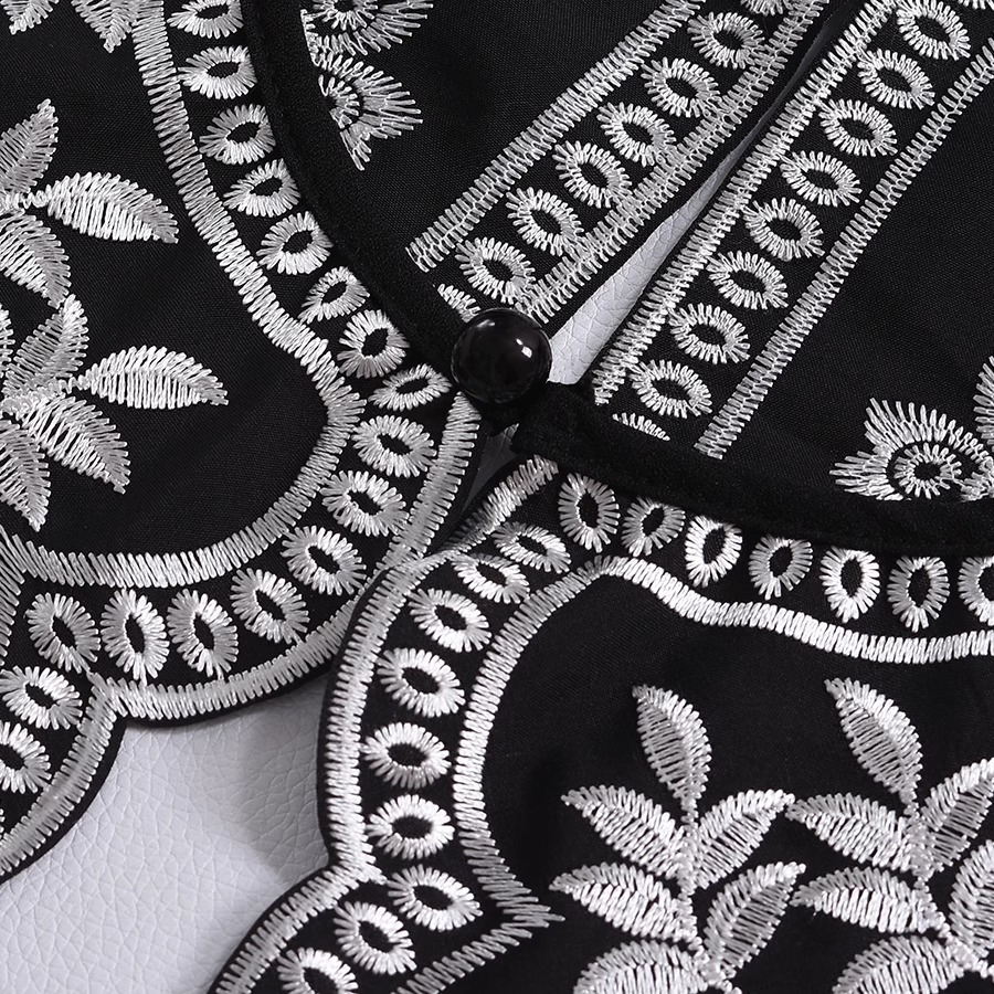 Новая нашивка в европейском ст – обзор и цена Embroidery On Black Shirt