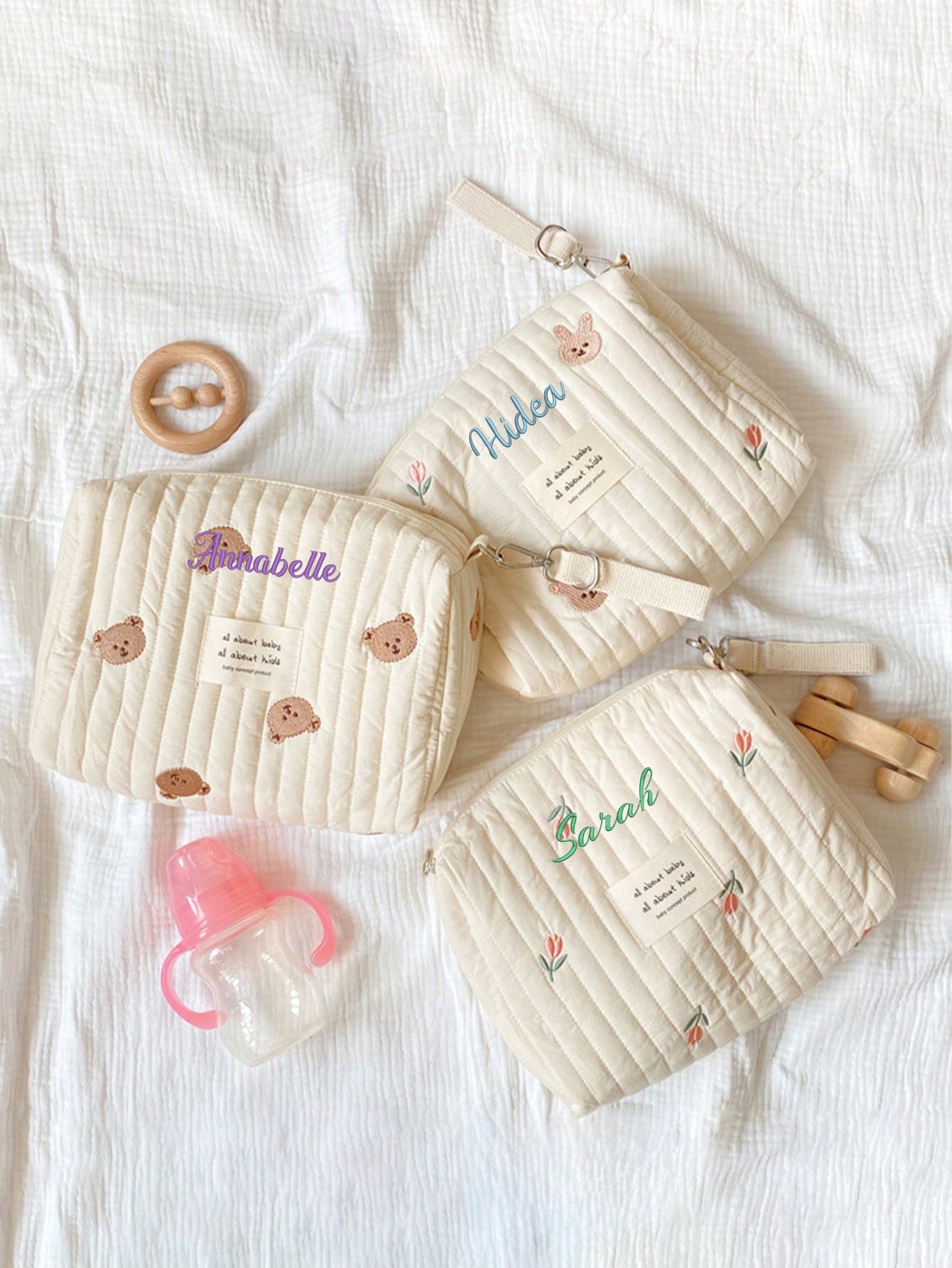 Сумка для подгузников с вышивк – обзор и цена Embroidery Names